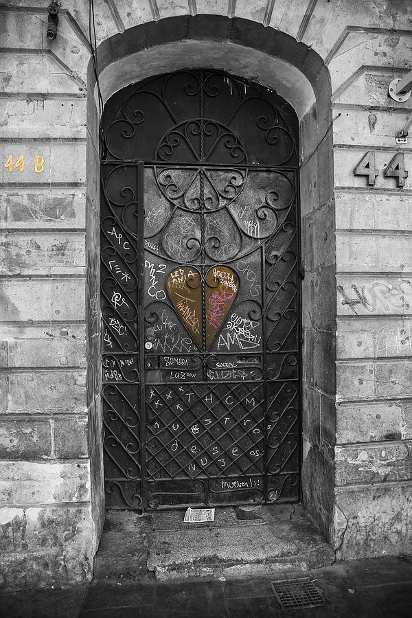 Mexico City Doorway Photograph by Jurgen Lorenzen