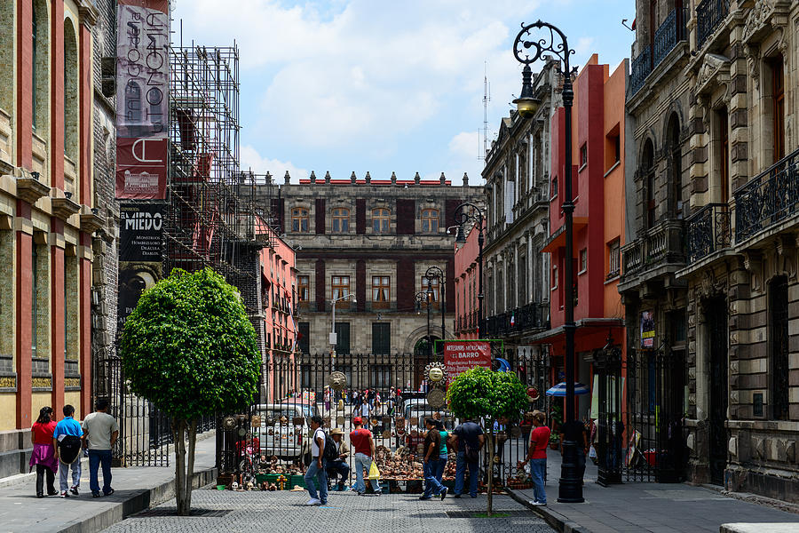 Mexico city historic buildings Photograph by Marek Poplawski