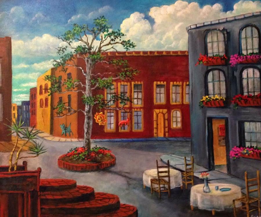 Mexico Early Morning Painting by Rand Burns