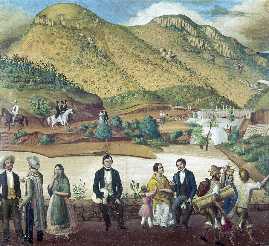 Mexico Guanajuato, C1850 Painting by Granger