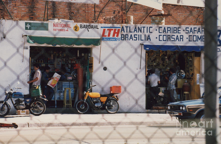 Mexico Tiendas Shops by Tom Ray Photograph by First Star Art