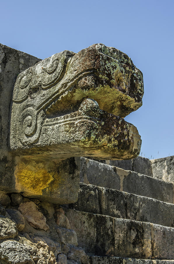 Mayan Photograph - Mexico, Yucatan, Chichen Itza, Unesco by Jerry Ginsberg