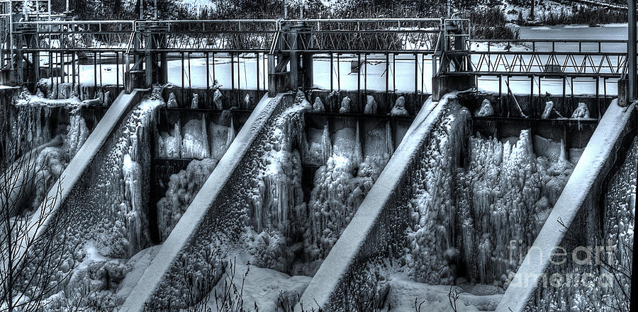 Meyers Falls Dam Photograph by Loni Collins