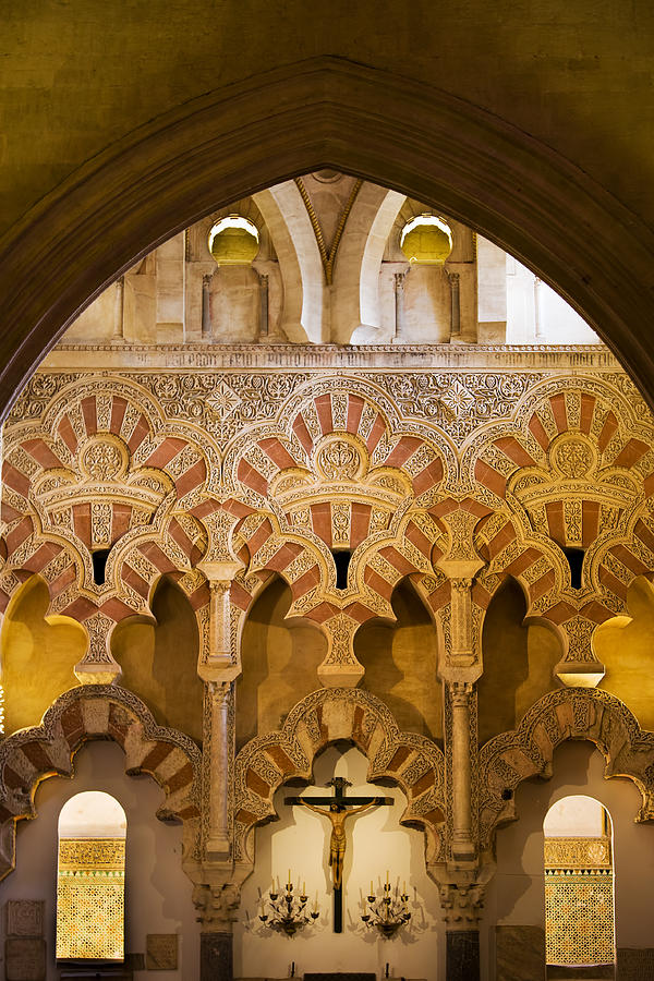Mezquita Interior Islamic Architecture Photograph by Artur Bogacki