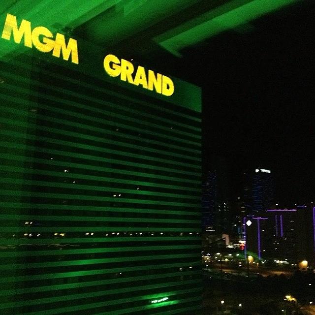 Las Vegas Photograph - Mgm Grand by Mel Garvin