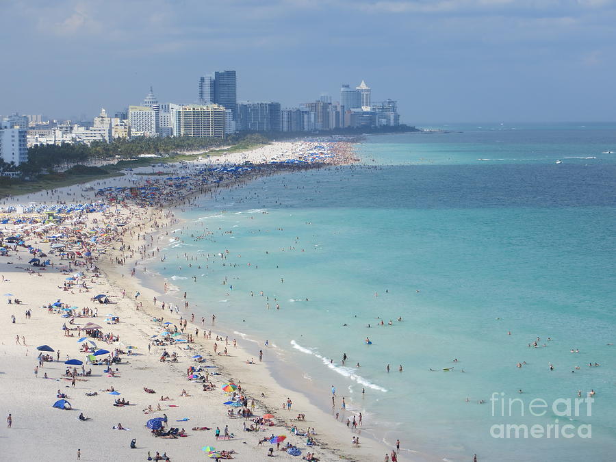 Miami Beach 2 Photograph by Tim Townsend
