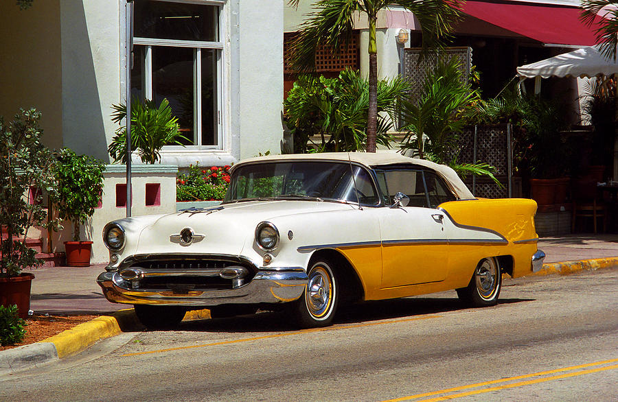 Miami South Beach Classic Car 2003 1 Photograph by Frank Romeo Fine Art America