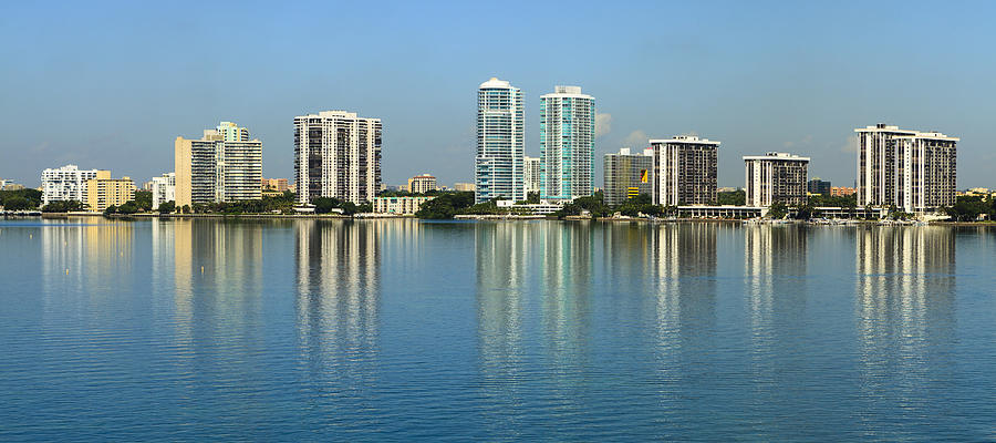 Miami Brickell Skyline Photograph by Raul Rodriguez