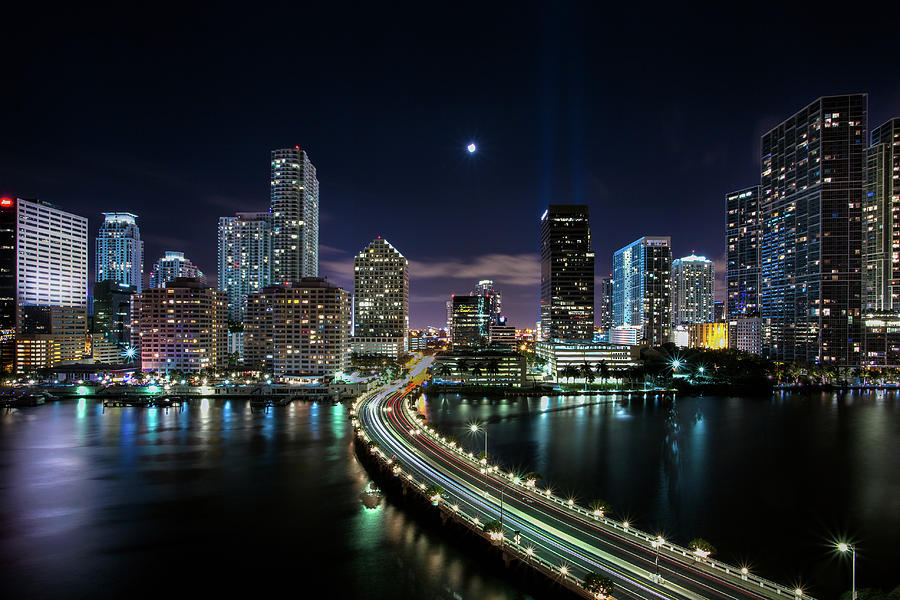 Miami City Photograph by Eddie Lluisma