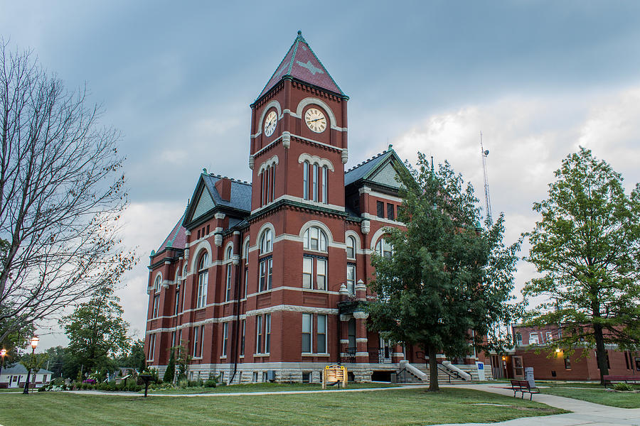 Miami County Courthouse 4 Photograph by Ken Kobe - Fine Art America