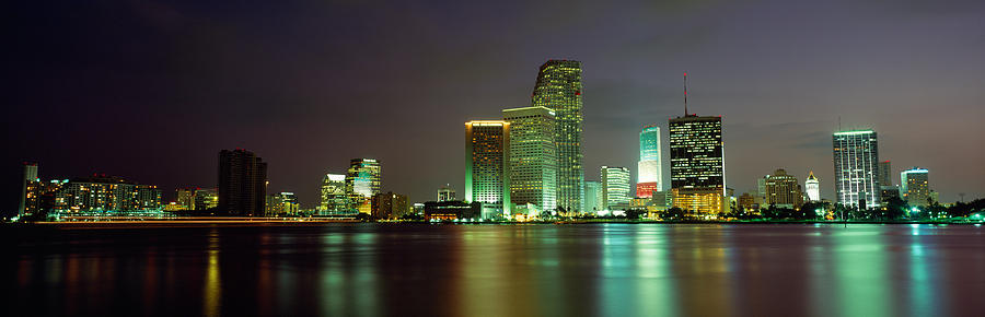 Miami Photograph - Miami Fl Usa by Panoramic Images