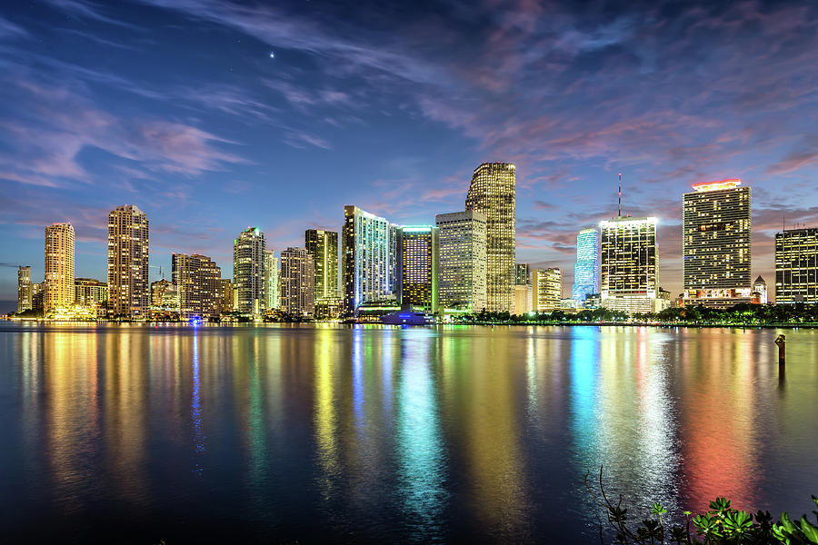 Miami Florida By Sky Noir Photography By Bill Dickinson