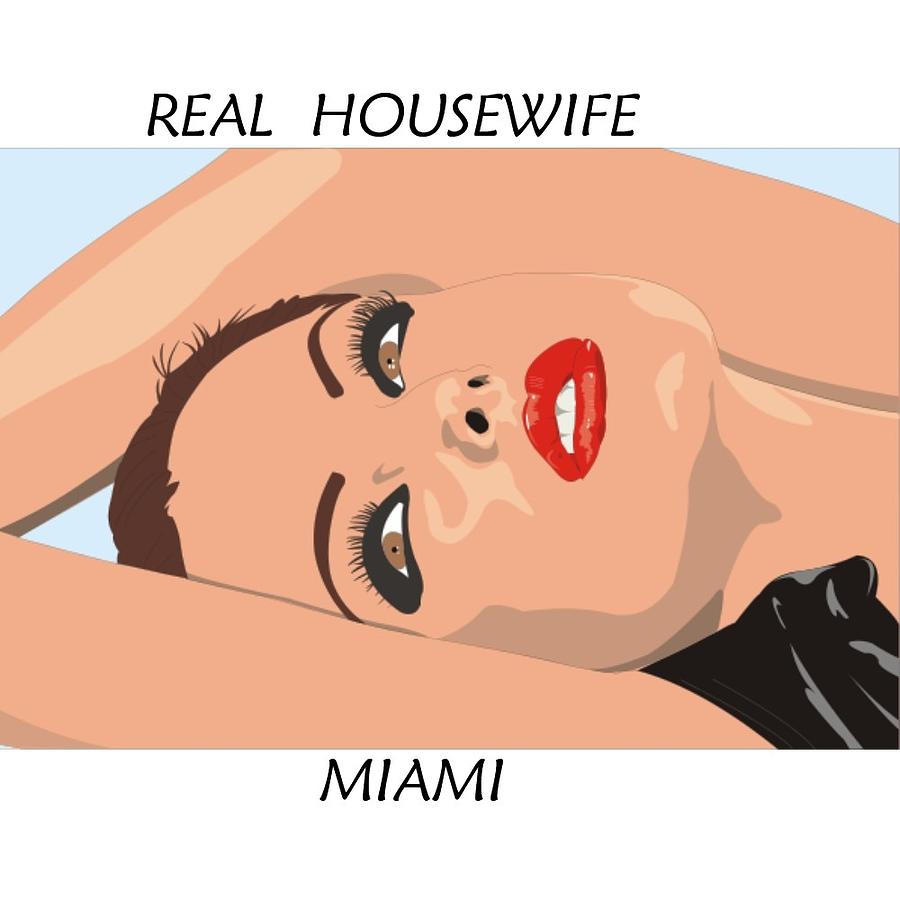 Miami Housewife Digital Art by Florene Welebny