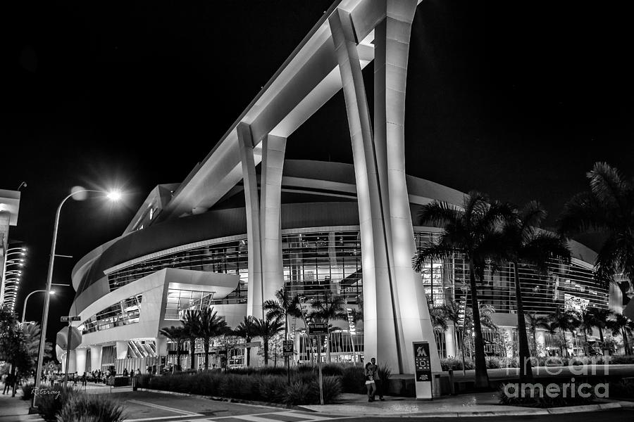 Miami Marlins Park Stadium Photograph by Rene Triay FineArt Photos