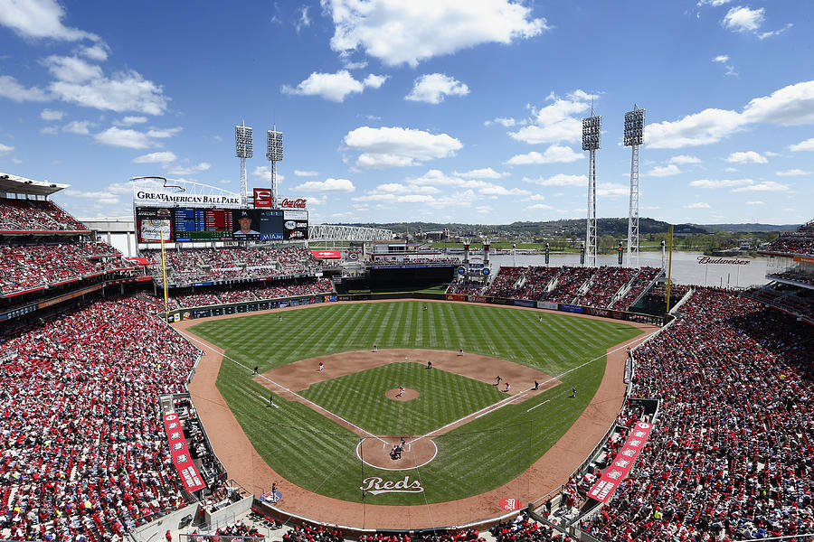 Miami Marlins V Cincinnati Reds Photograph by Joe Robbins Miami Marlins V Cincinnati Reds Photograph by Joe Robbins