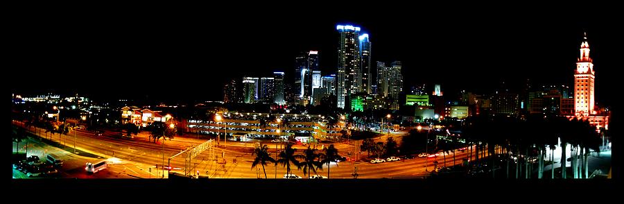 Miami Skyline Photograph by Culture Cruxxx