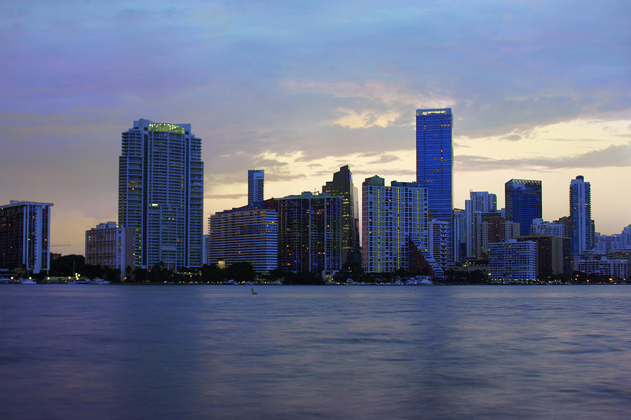 Miami Skyline Photograph by Manuel Lopez - Fine Art America