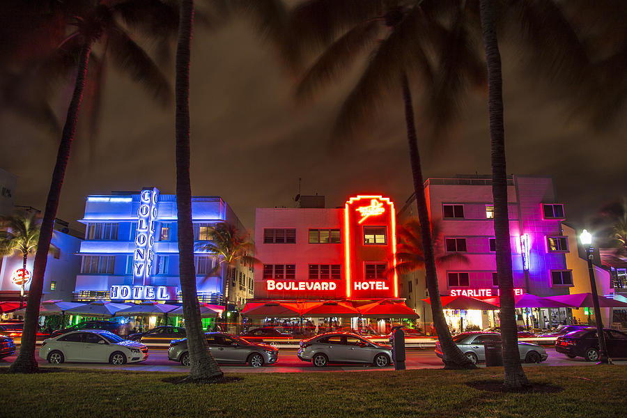 Miami South Beach Photograph by John McGraw
