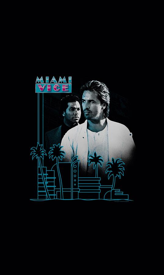 Don Johnson Digital Art - Miami Vice - Looking Out by Brand A