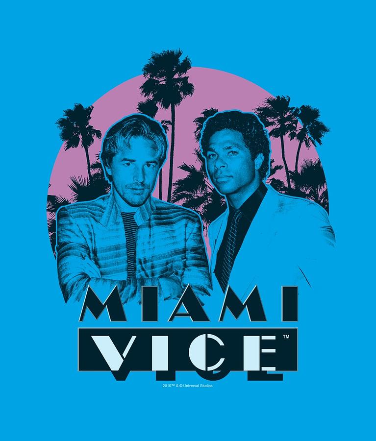 Don Johnson Digital Art - Miami Vice - Stupid by Brand A