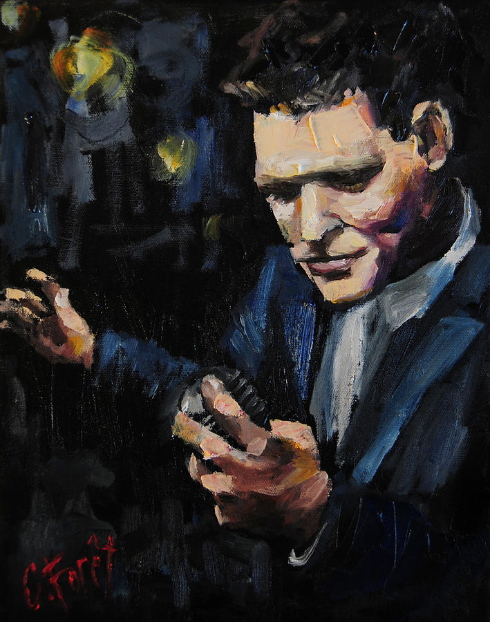 Michael Buble Painting by Carole Foret