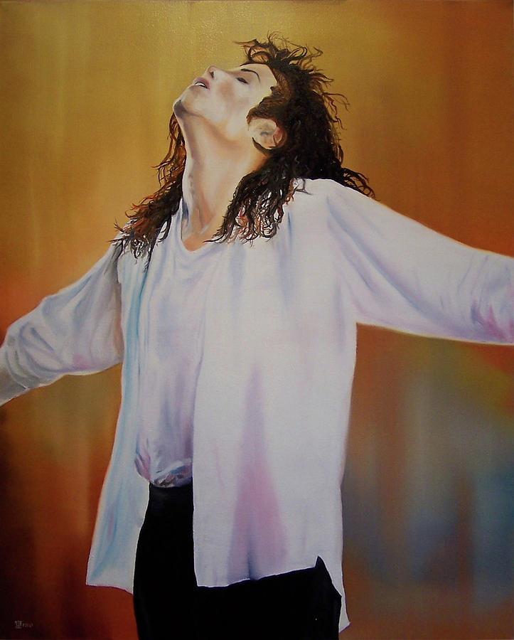 Michael Jackson Painting - Michael by David Fedeli