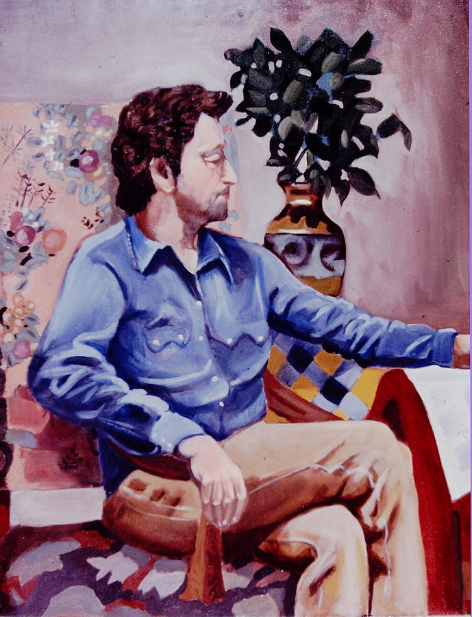 Michael Painting by David Zimmerman