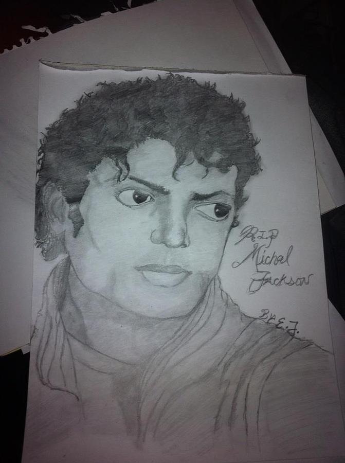 Michael Jackson Drawing by Earnest Jones - Fine Art America