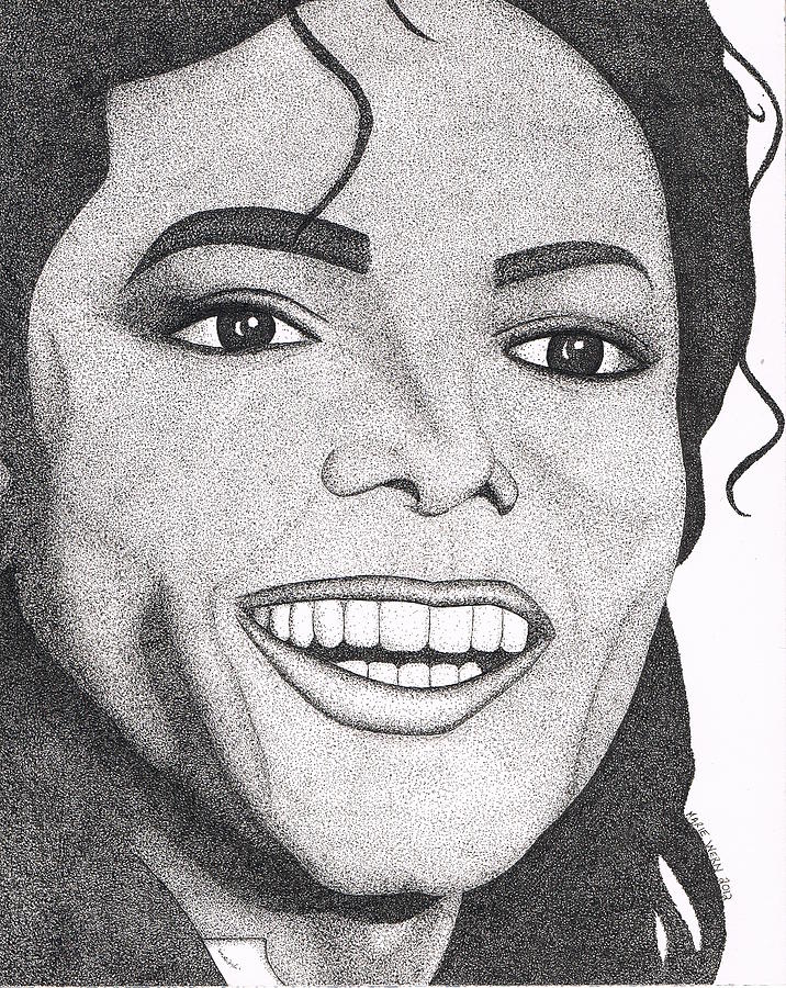 Michael Jackson Drawing - Michael Jackson by Marie Wern