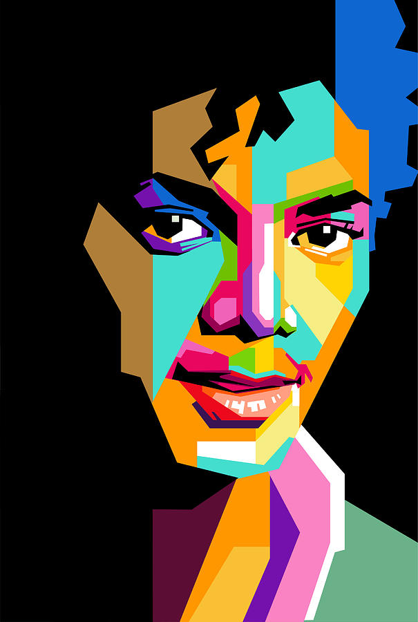 Music Digital Art - Michael Jackson young by Ahmad Nusyirwan