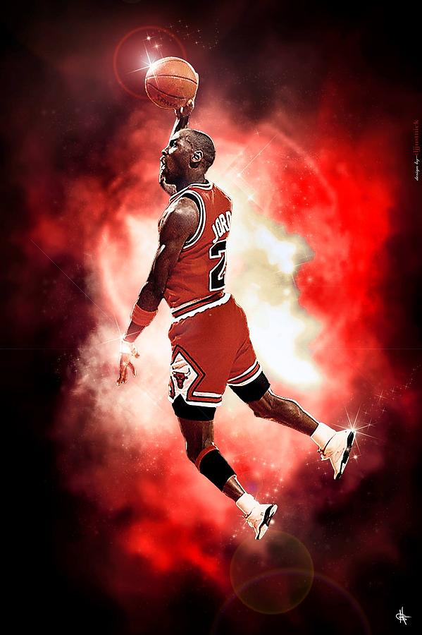 Michael Jordan Photograph by NIcholas Grunas Cassidy - Fine Art America