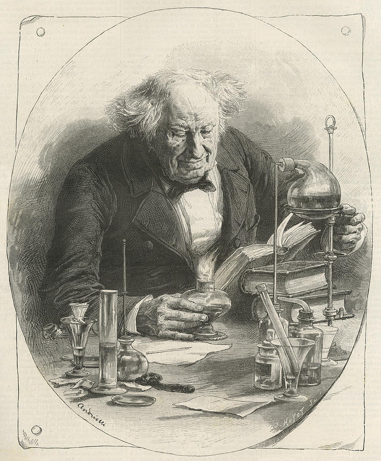 Micheleugene Chevreul French Chemist Drawing by Mary Evans Picture