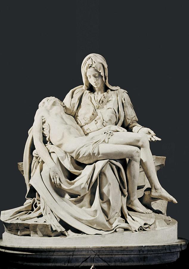 Michelangelo 1475-1564. Pieta Photograph by Everett