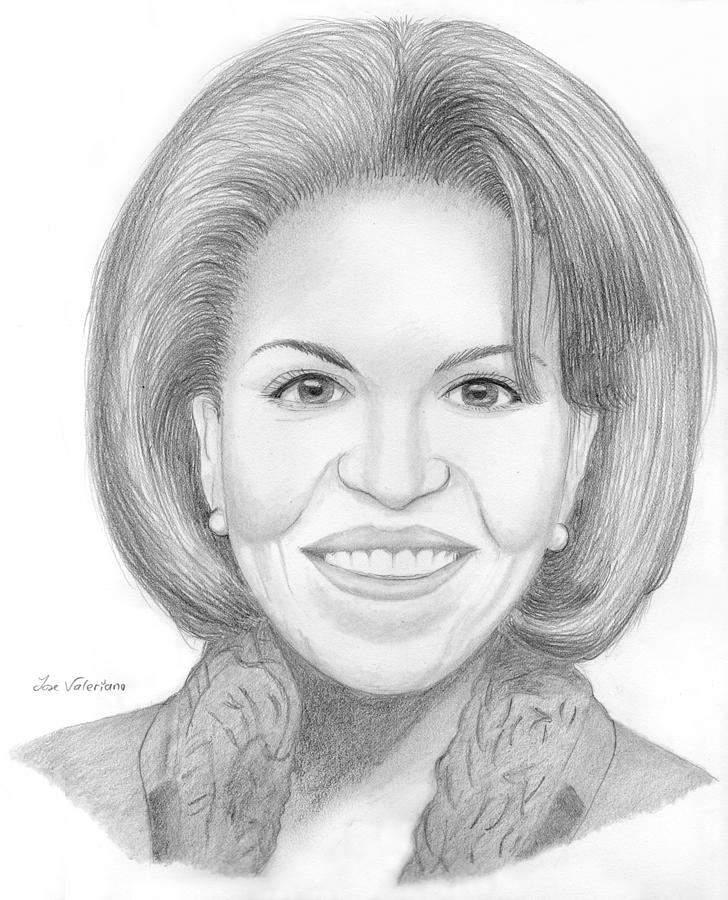 Michelle Obama Drawing by Martin Valeriano