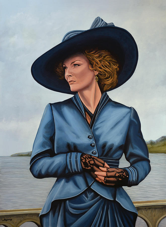 Michelle Pfeiffer Painting by Paul Meijering