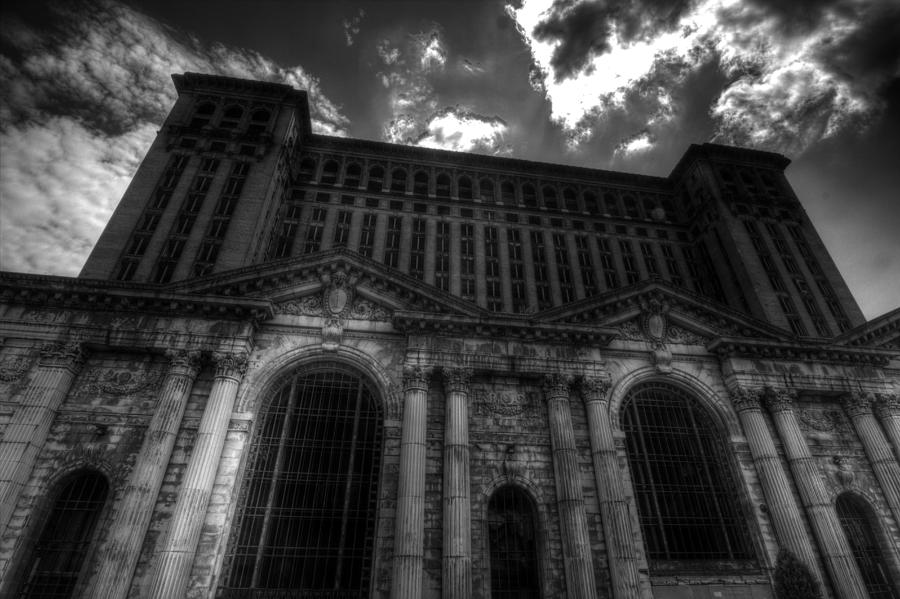 Michigan Central Station Highrise Photograph