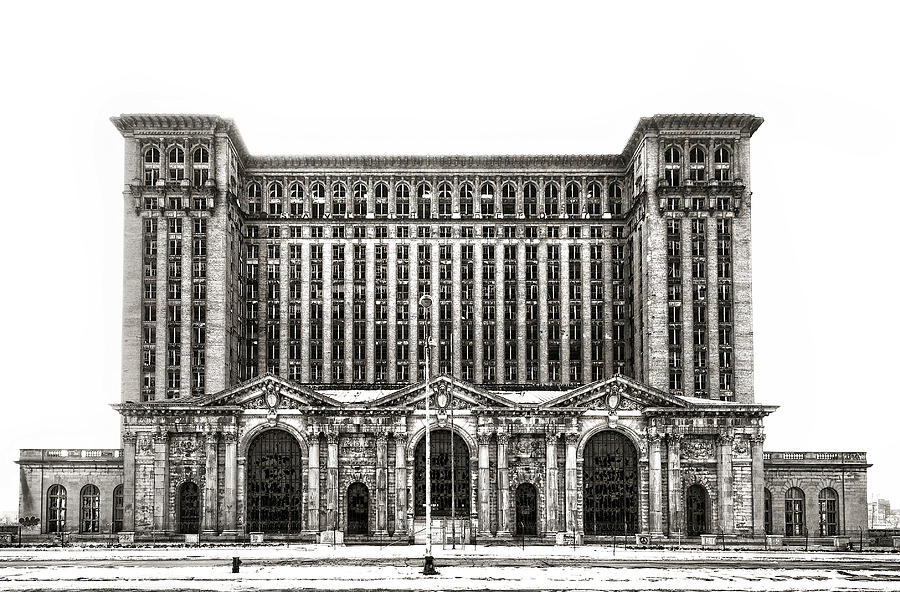 Michigan Central Station Photograph by James Howe