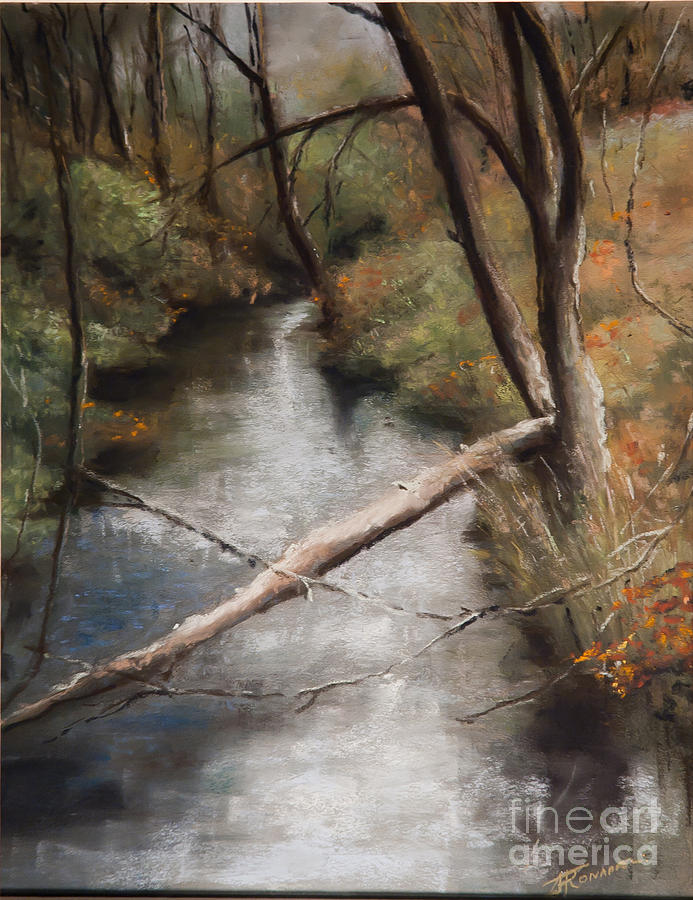 Michigan Creek Painting by Jim Fronapfel