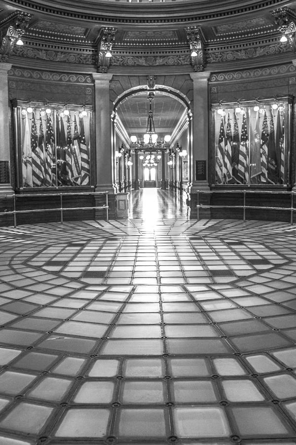 Michigan State Capitol 1st Floor  Photograph by John McGraw