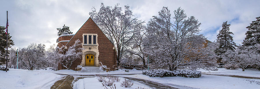 Michigan State Photograph - Michigan State University Chapel by John McGraw