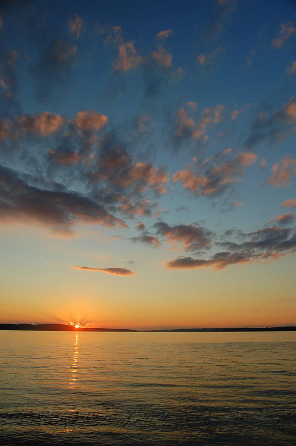 Michigan Sunset Photograph by Ashley Hamm - Fine Art America