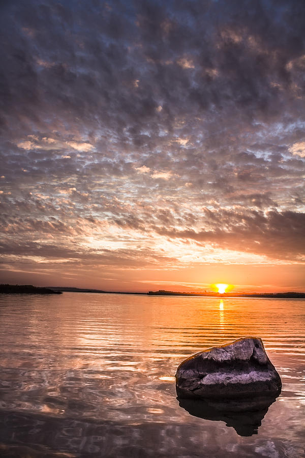 Sunset Photograph - Michigan Sunset by John McGraw
