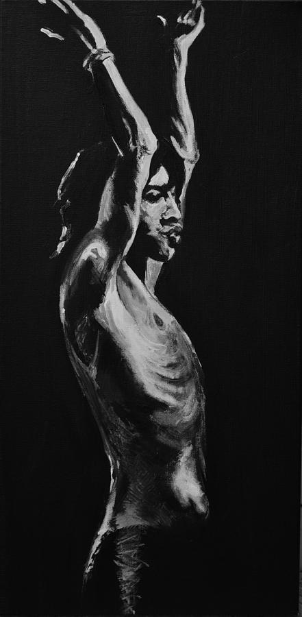 Mick Jagger Painting by Melissa O Brien