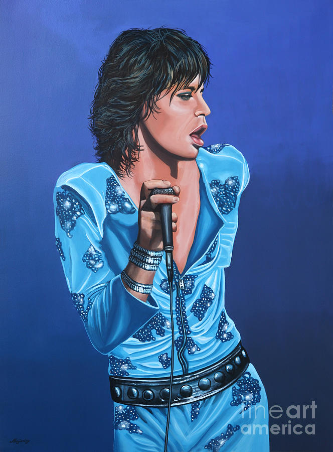 Mick Jagger Painting - Mick Jagger by Paul Meijering Mick Jagger Painting - Mick Jagger by Paul Meijering