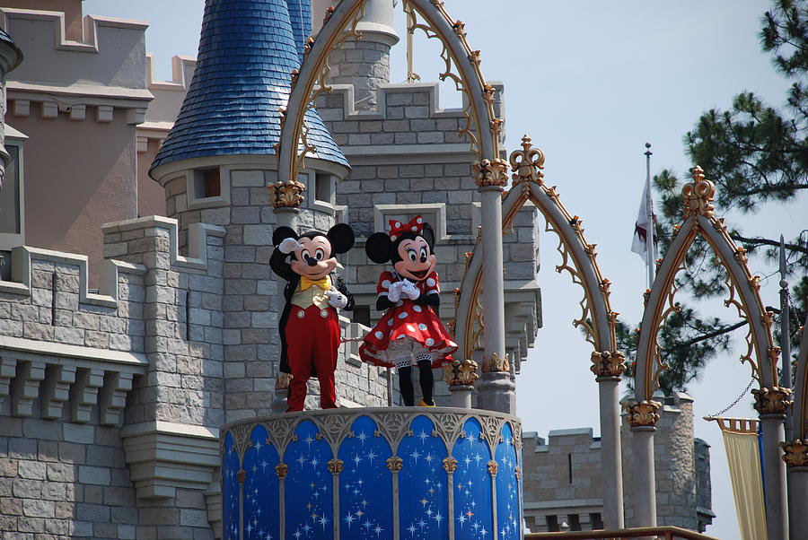 Mickey And Minnie In Living Color Photograph by Rob Hans