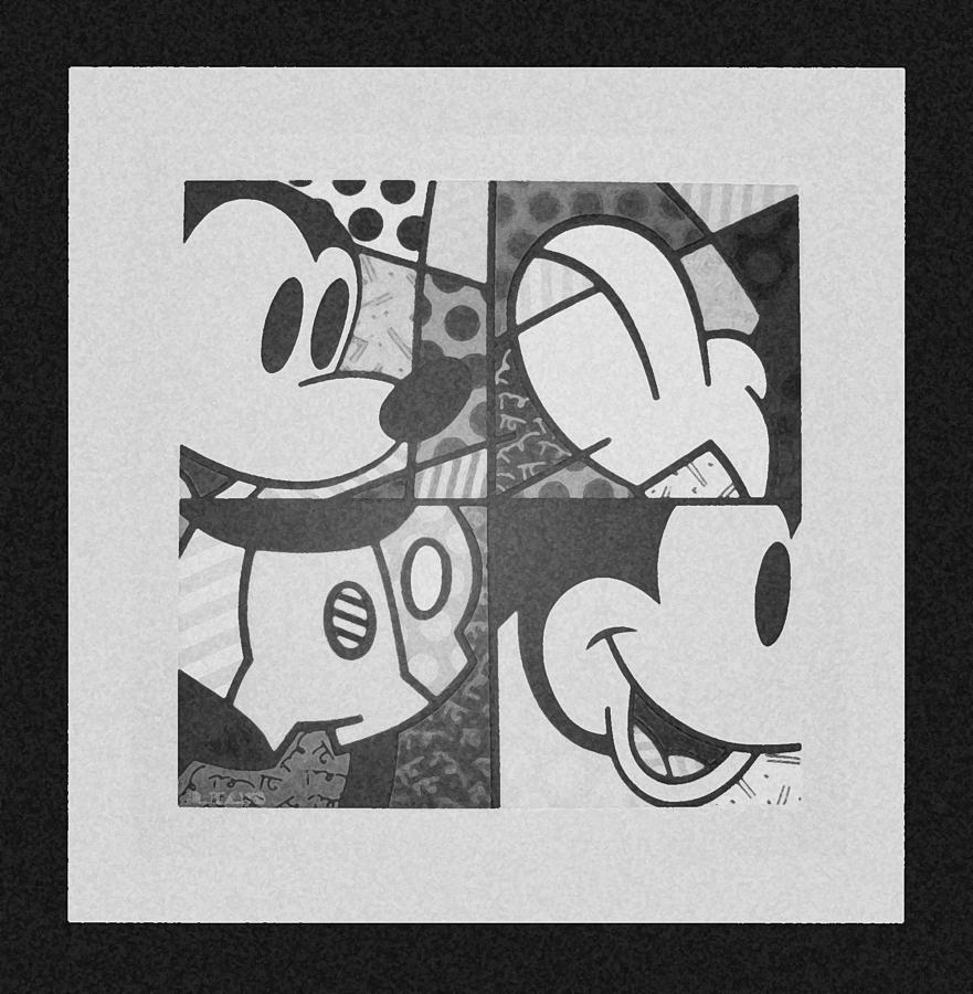 MICKEY in BLACK AND WHITE Photograph by Rob Hans