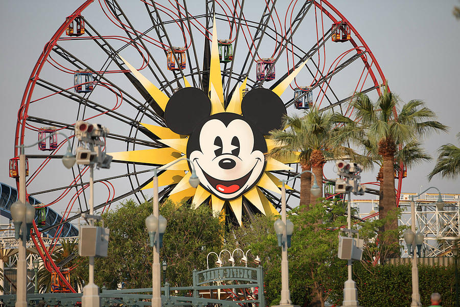 MIckey Mouse Wheel Photograph by Michael Albright