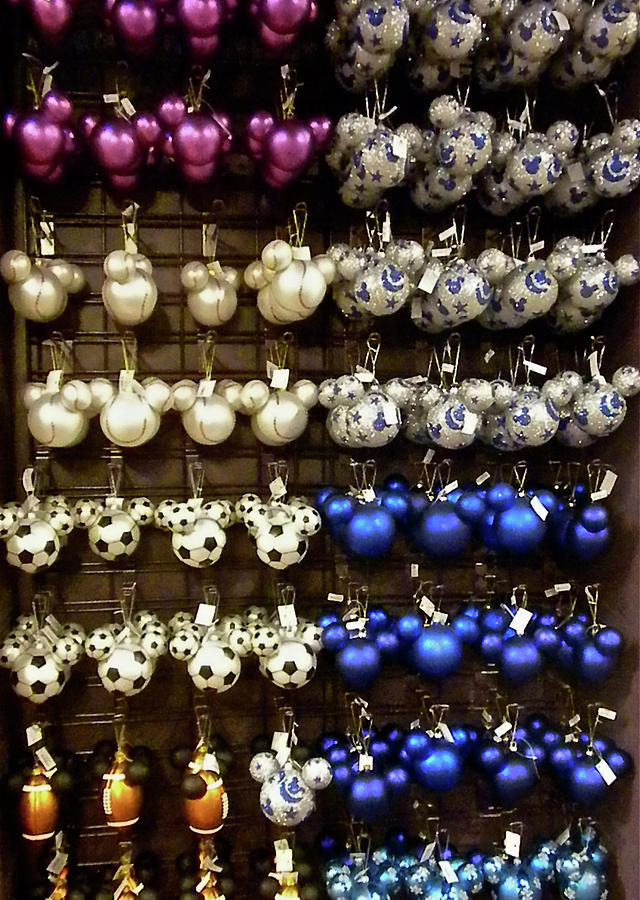 Orlando Photograph - Mickey Ornaments by Thomas Woolworth