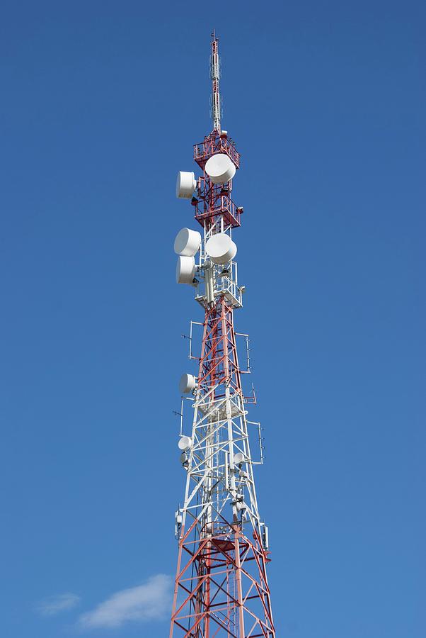 Microwave Tower In Baikonur Photograph by Mark Williamson/science Photo Library