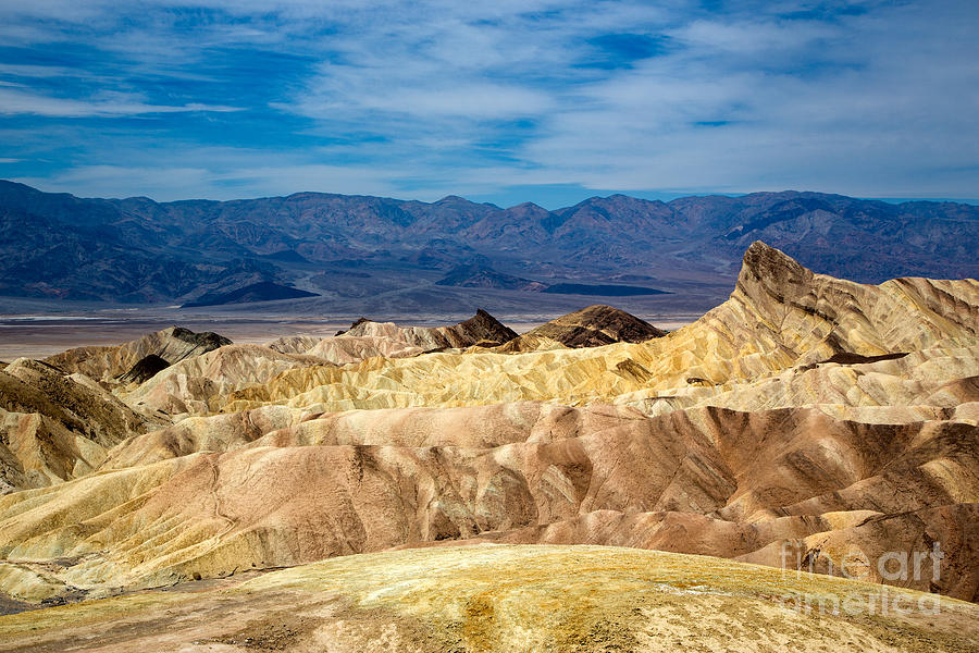 Mid Day At Zabriskie Point Photograph by Mimi Ditchie
